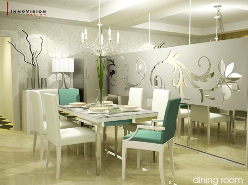 Dining Room on High Style  Dining Rooms   Nidhi Saxena S Blog About Patterns  Colors